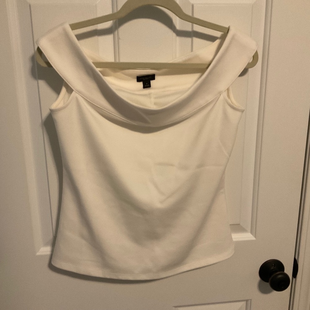Ann Taylor Factory Off-the- Shoulder Top